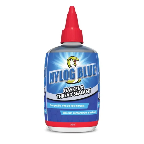 Viper Twin Pack Nylog Blue Synthetic Refrigerant Sealant Gaskets Threads 30 mL