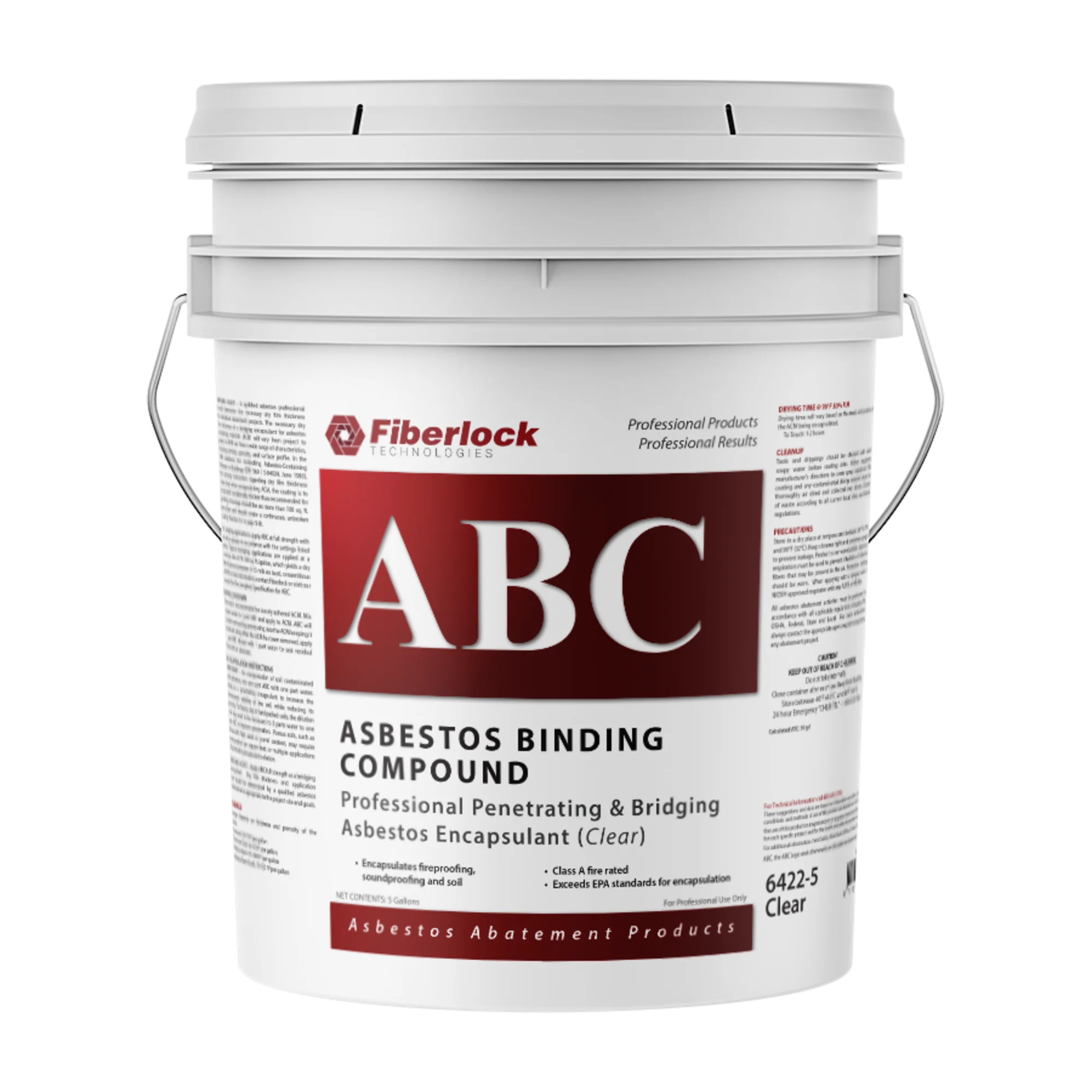 Fiberlock Asbestos Binding Compound Green ACM Encapsulation Sealer 18.9L