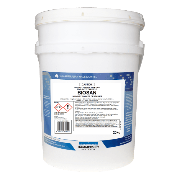 Hammersley Bio San Laundry Soaker and Destainer Soft Pack 2 KG