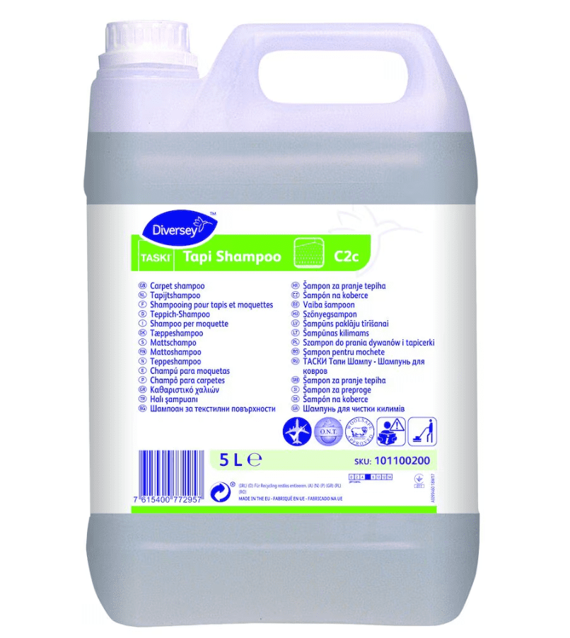Diversey Tapi Shampoo Carpet & Upholstery Cleaning Shampoo / 2 x 5L