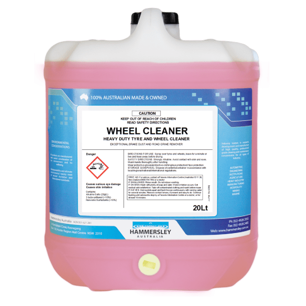 Hammersley Alloy Wheel Cleaner Biodegradable Water Based Non Flammable 5L