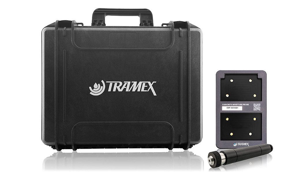 Tramex Concrete Moisture Determinator Kit CDK CMEX5 with In-Situ RH Probe System