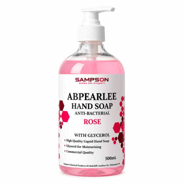 Sampson Anti-Bacterial Pearlee Rose Hand Soap – 500 mL