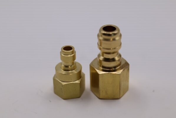 Quick Disconnect Coupling Male 1/4 NPT Brass Premium QDs Fitting