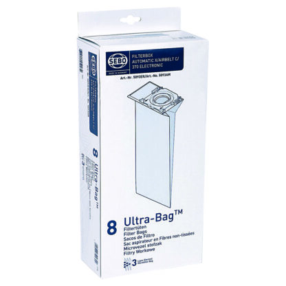 SEBO Vacuum Bags 5093ER Genuine UltraFilter Bags (8 Pack)