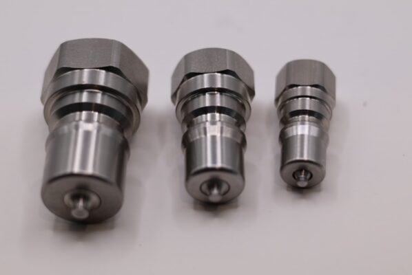 Quick Disconnect Coupling Male 1/8 BSP Stainless Steel Premium QDs Fitting