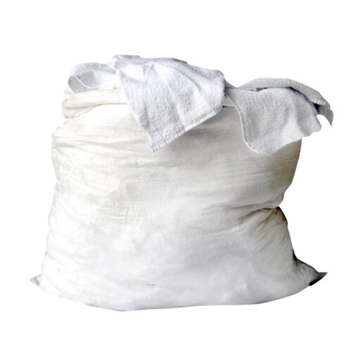 Ezy Consumables White Towel Rags 10kg Bulk Pack