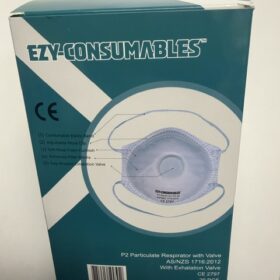 Ezy Consumables P2 Particulate Respirator with Valve â€“ 20 Pack