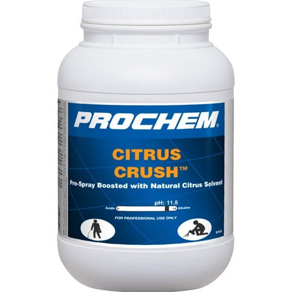 Prochem Citrus Crush Carpet Pre Spray S783 Powder Heavy Soil Carpet Cleaning