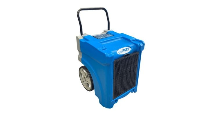 DryTrak Mini Upright LGR Dehumidifier 50L commercial restoration dehumidifier