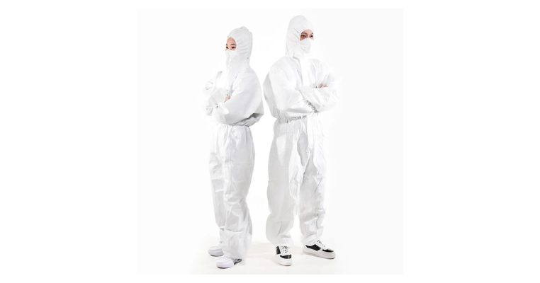 Ezy Consumables Type 5 & 6 disposable hooded coverall